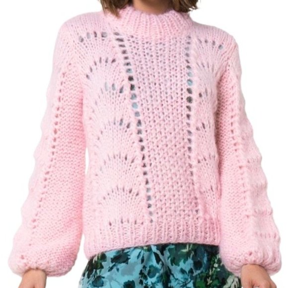 GANNI Julliard Wool Mohair Sweater - Picture 3 of 12